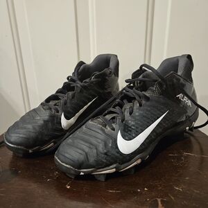 Nike Alpha Black and White Athletic Shoes